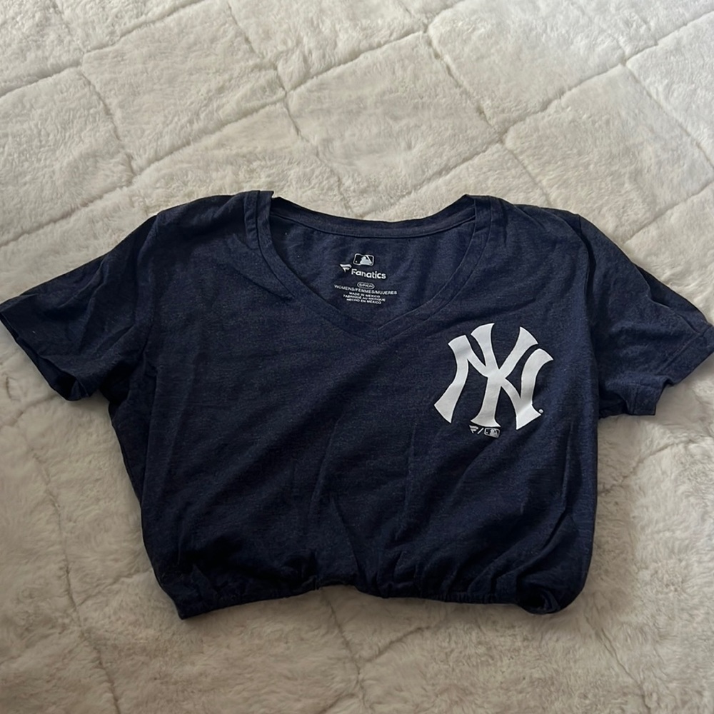 New York Yankees crop top